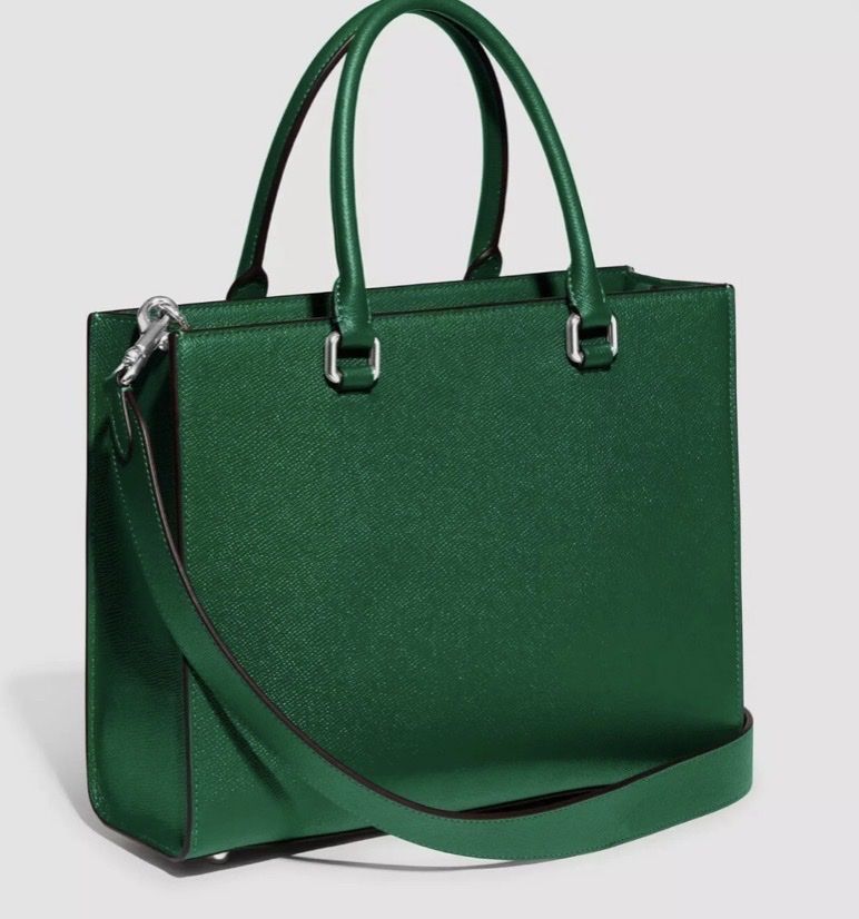 Coach Sacs: Handtasche Coach Grün Leder neu – Neuf (Voir description) à Steinhausen par Marmottarosa 1