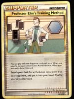 Pokemon Prof Elm - HeartGold-SoulSilver 100/123 - English