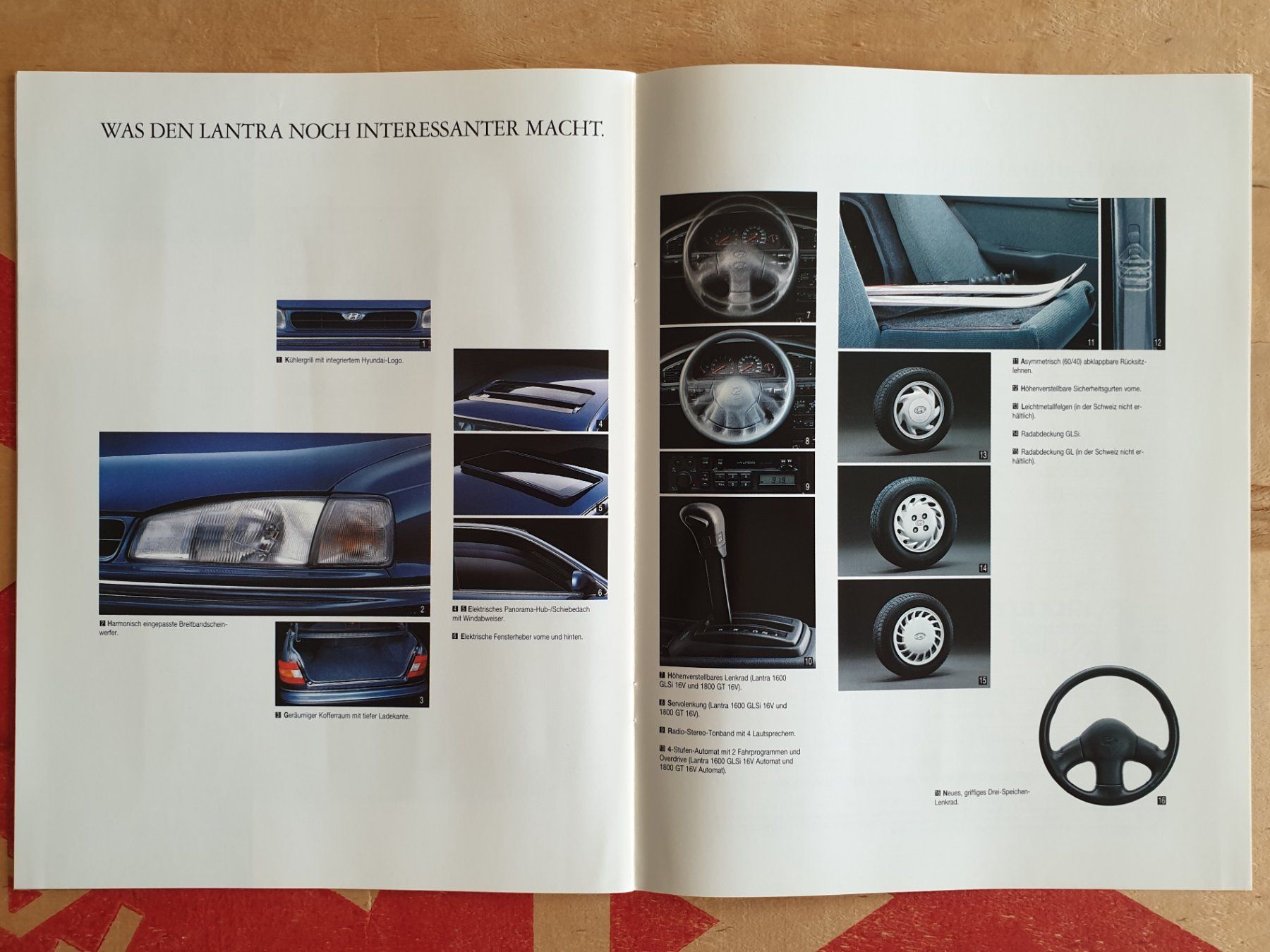 Hyundai Documenti: Prospekt Hyundai Lantra – Usato da Oberfrittenbach venduto da Alfetta_gtv 7