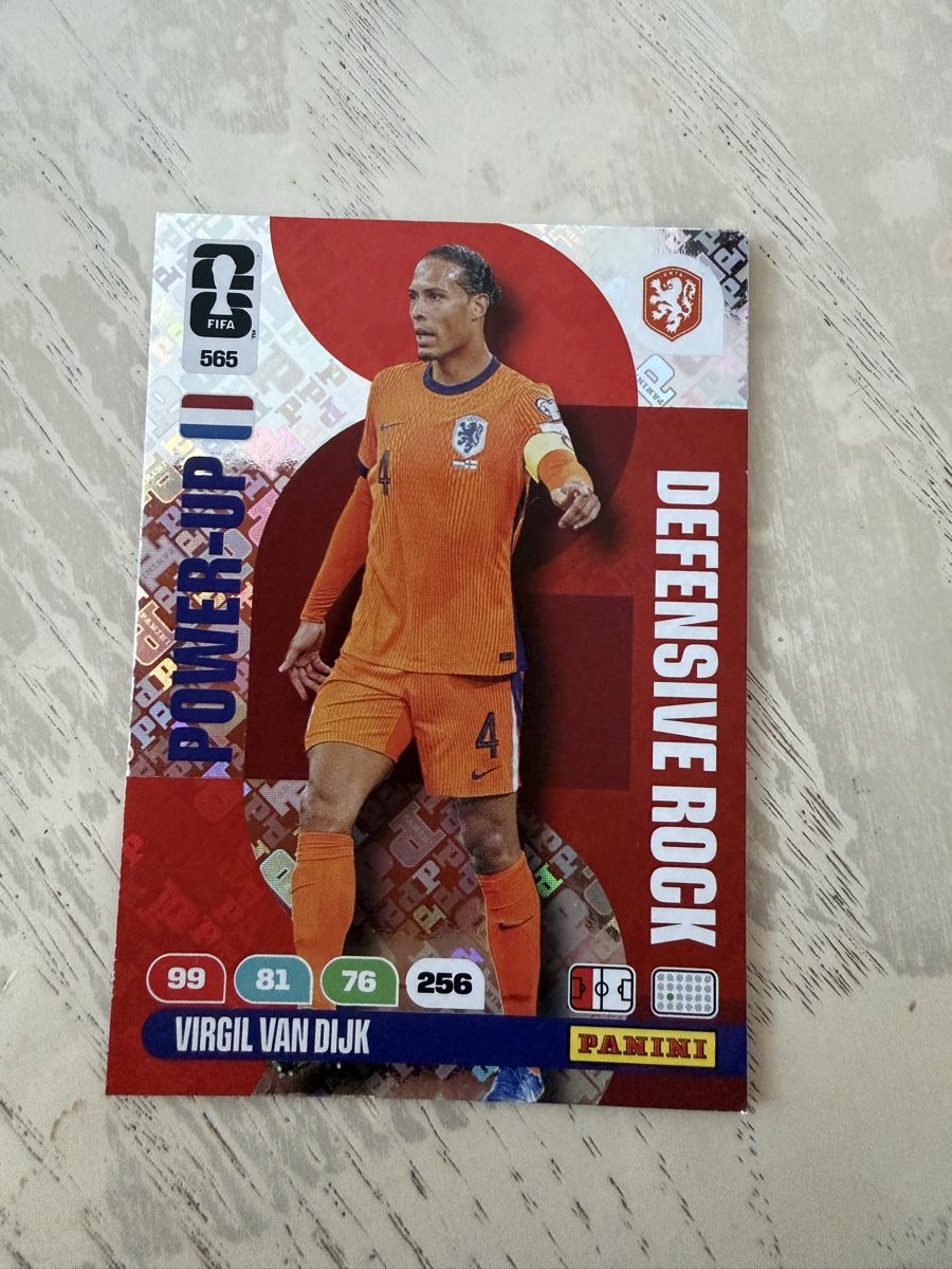 Cartoline: World cup 2026 Panini Virgil Van Dijk Karte – Nuovo (secondo la descrizione) da Bern venduto da Mikimik23