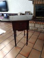 Table de Chevet Antique en Noyer
