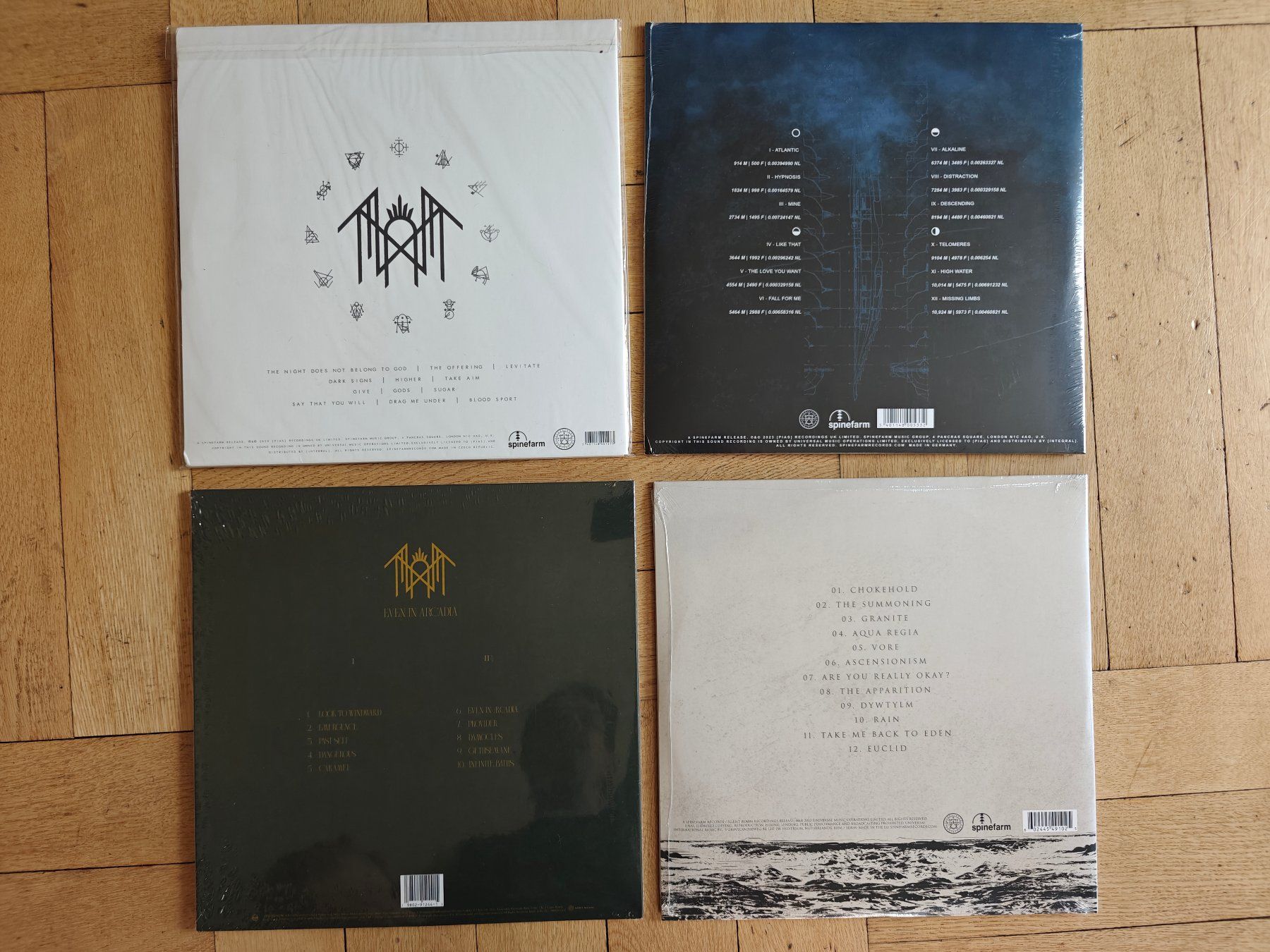 Dischi in vinile: SLEEP TOKEN 4x DLP Albums – Nuovo (secondo la descrizione) da Zürich venduto da aslan73 1