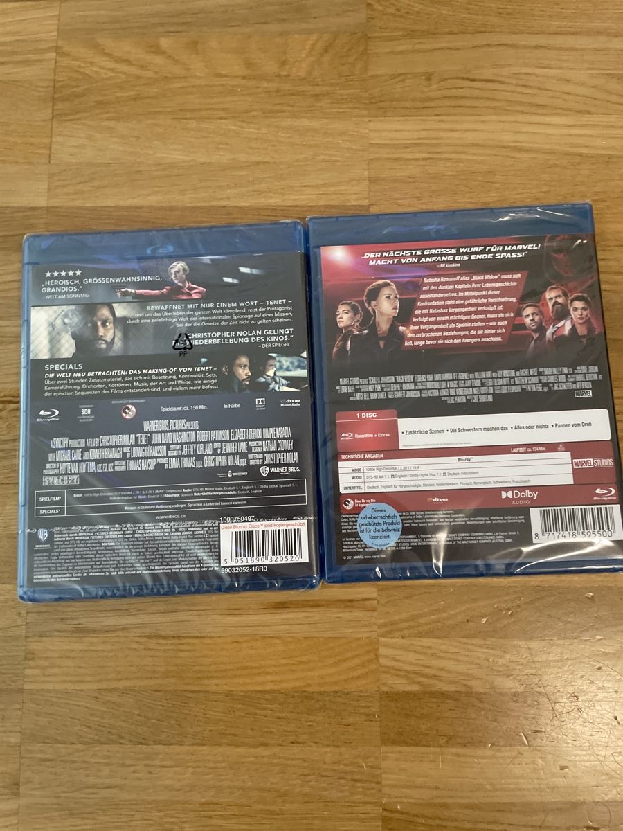 Tutti i DVDs: 2x. Blü- Ray – Nuovo e nell'imballaggio originale da Zürich venduto da miranda57 1