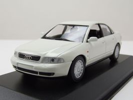 Audi A4 Limousine B5 Phase I 1994-1998 weiss    1:43