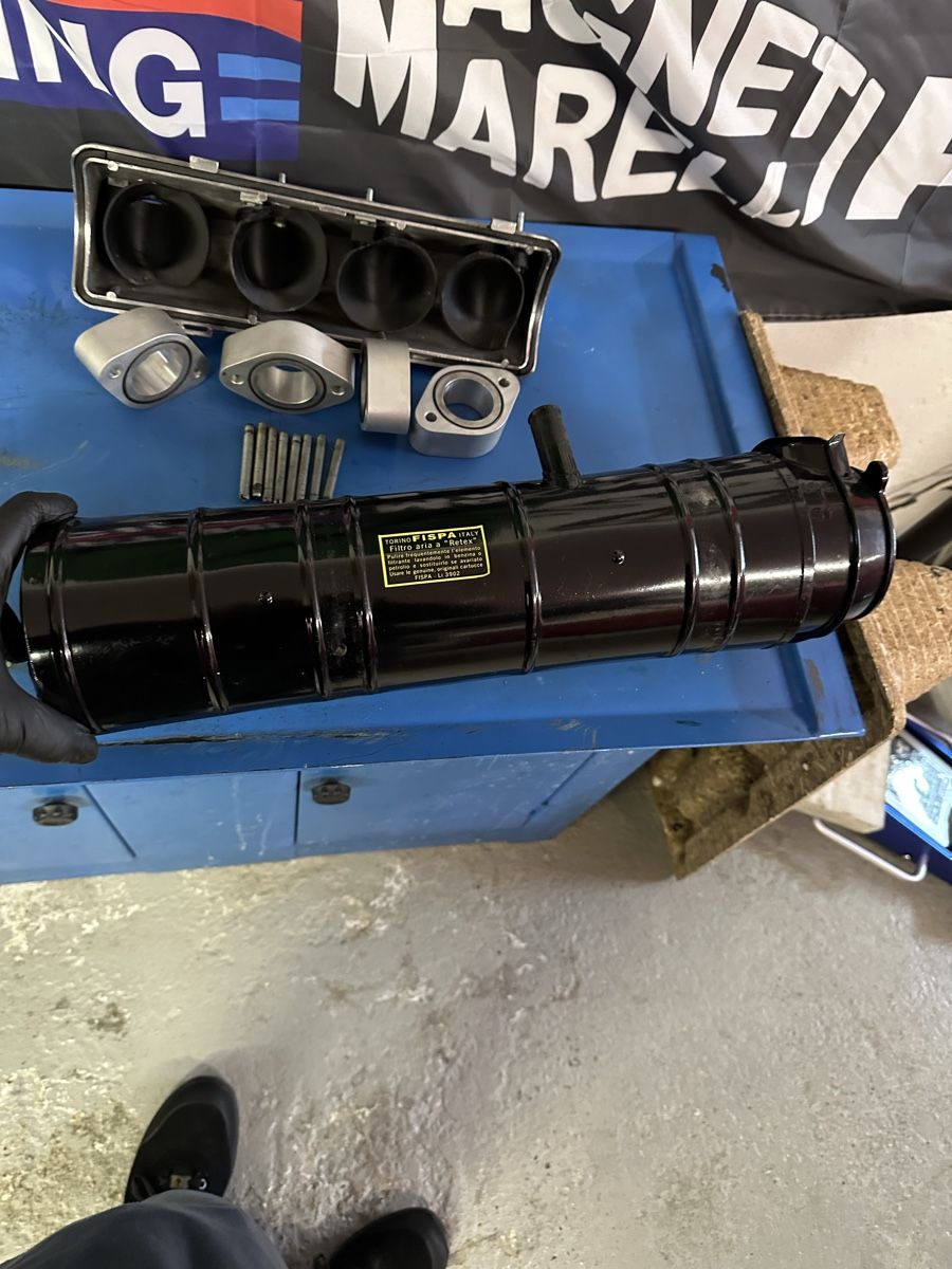 Motori: Alfa 105 Bertone Luftfilter inklusive Trichter – Usato da Kriens venduto da alfaracer 3
