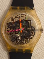 SWATCH SCRIBLE 33 MM PILE NEUVE BRACELET NEUF☆☆☆