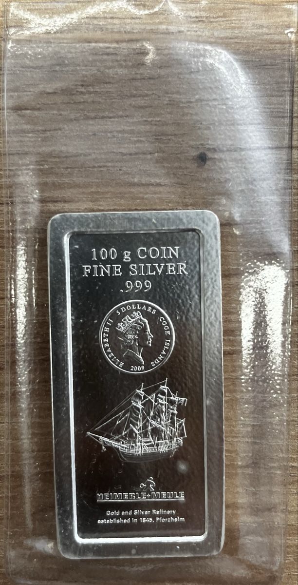 Edelmetalle: Silberbarren 100g Fine Silver Cook Islands neu – Neu (gemäss Beschreibung) aus Safenwil von reppto63