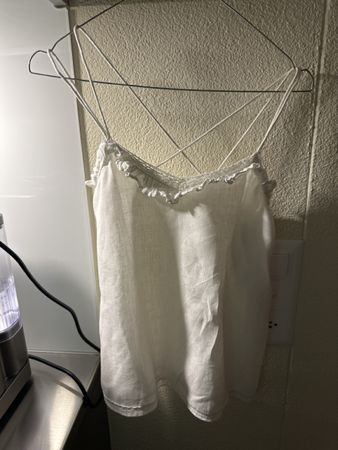 Zara Top, weiss, XS, ideal für den Sommer – Neuwertig!