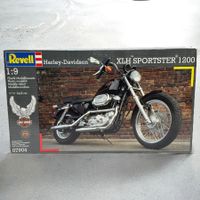 HARLEY-DAVIDSON XLH - Maquette REVELL 1:9 vintage, scellée