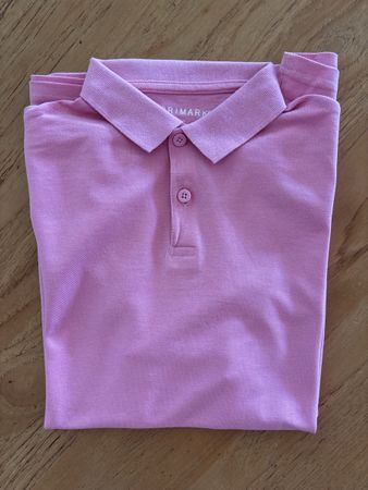 Primark Pink Polo Shirt, Men's Size S