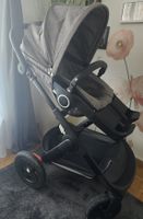 Stokke Kinderwagen mit Babywanne und Tasche