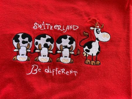 T- Shirt Kids Switzerland Be different 10 Jahre 140