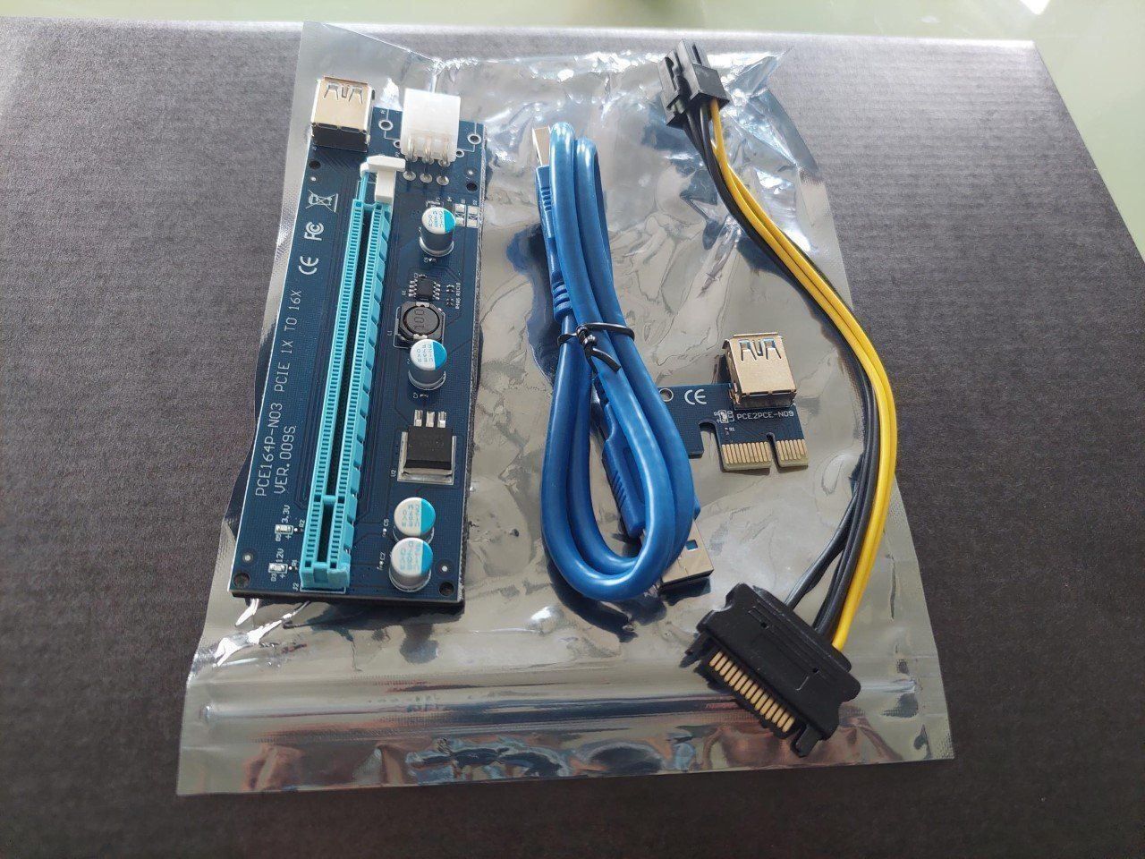 Elektronikbauteil: PCI-E Riser Express USB 3,0 - für Miners – Neu (gemäss Beschreibung) aus Holderbank AG von Tuhwd 3