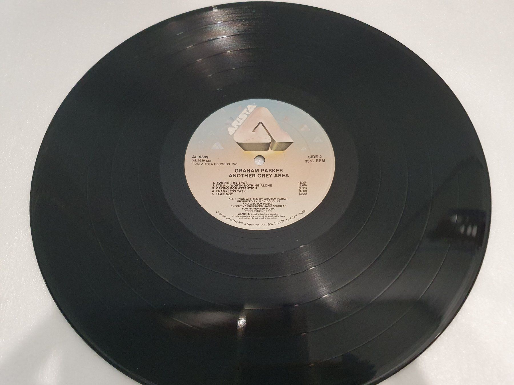 Dischi in vinile: Graham Parker – Another Grey Area – Usato da Uster venduto da Vinyl-Leidenschaft 7