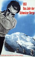 Originalplakat "Das Jahr der Schweizer Berge" 1951