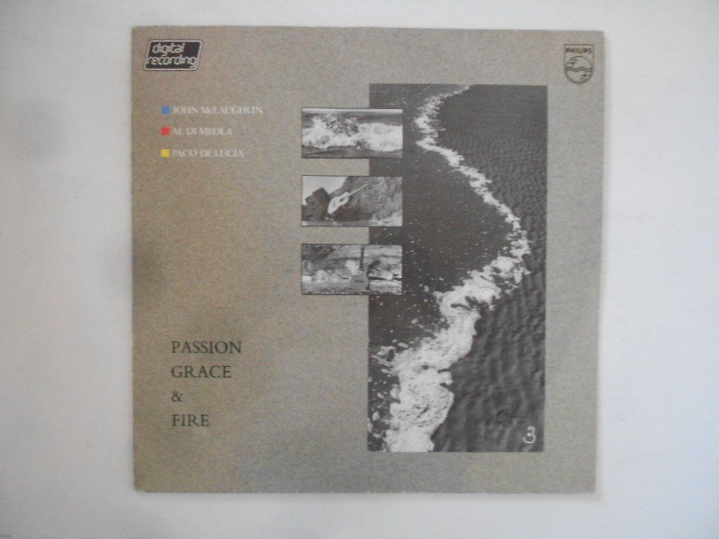 Vinyles: JOHN Mc LAUGHLIN  -  PASSION GRACE & FIRE – D'occasion à Bex par Giorgiob