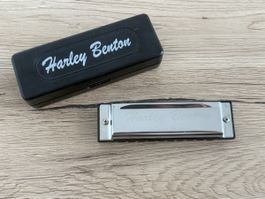 Harley Benton Blues Harp Mundharmonika C-Dur mit Etui