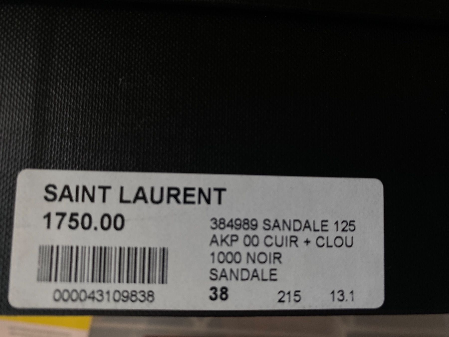 Saint Laurent Damenschuhe: Candy Sandalen vom Saint Laurent, Grösse 38 – Gebraucht aus Zürich von dudeli83 5