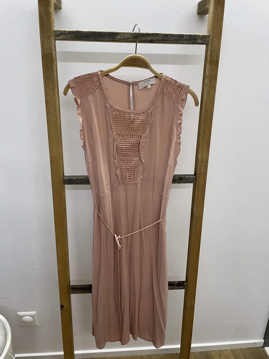 Cream Kleider: Sommerkleid Cream Gr. 36 Rosa Spitze Boho Chic – Gebraucht aus Sirnach von Iemiroc