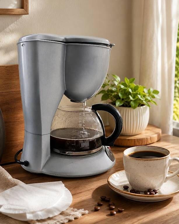 Machines à café & Machines à expresso: Filterkaffeemaschine mit Glaskanne und Kaffeefiltern – D'occasion à Allschwil par Viky88