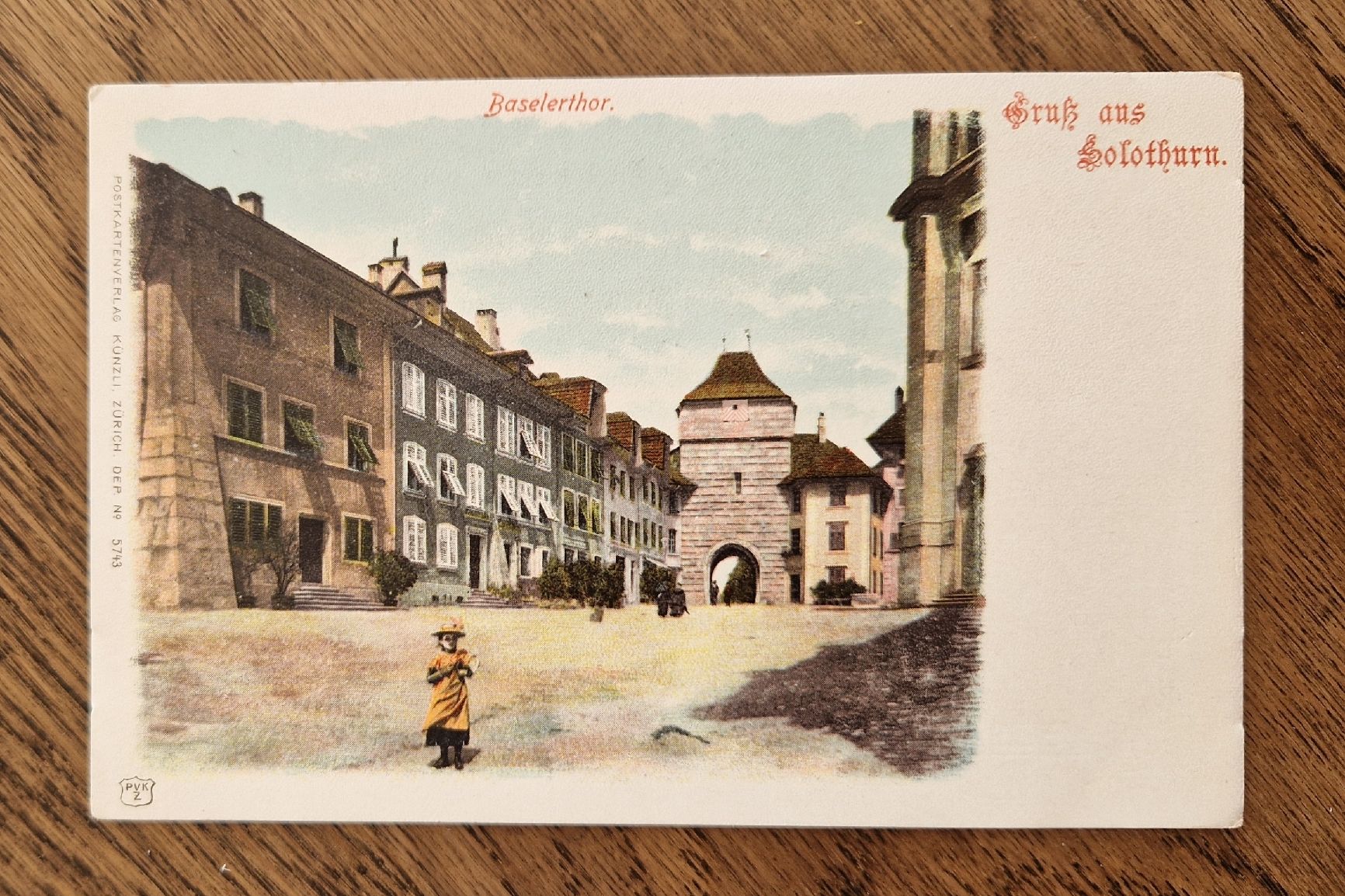 Ansichtskarten: Solothurn – Gebraucht aus Ebikon von Donar50