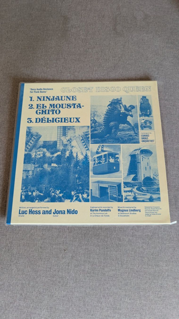 Vinyles: Closet Disco Queen - "Sexy Audio Deviance For Punk Bums" LP – D'occasion à Steinen par beatstick