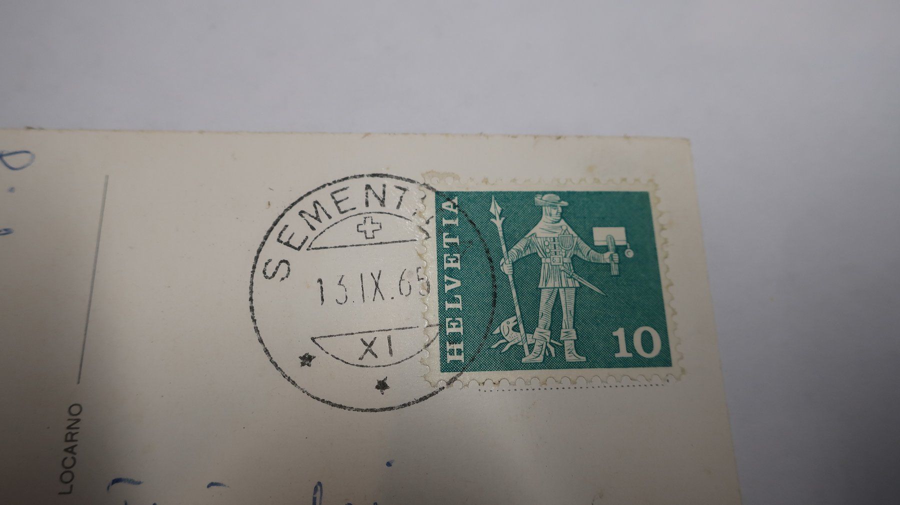 Ansichtskarten: Locarno - il Lungolago 1965 – Gebraucht aus Cormoret von Pascalll2001 6