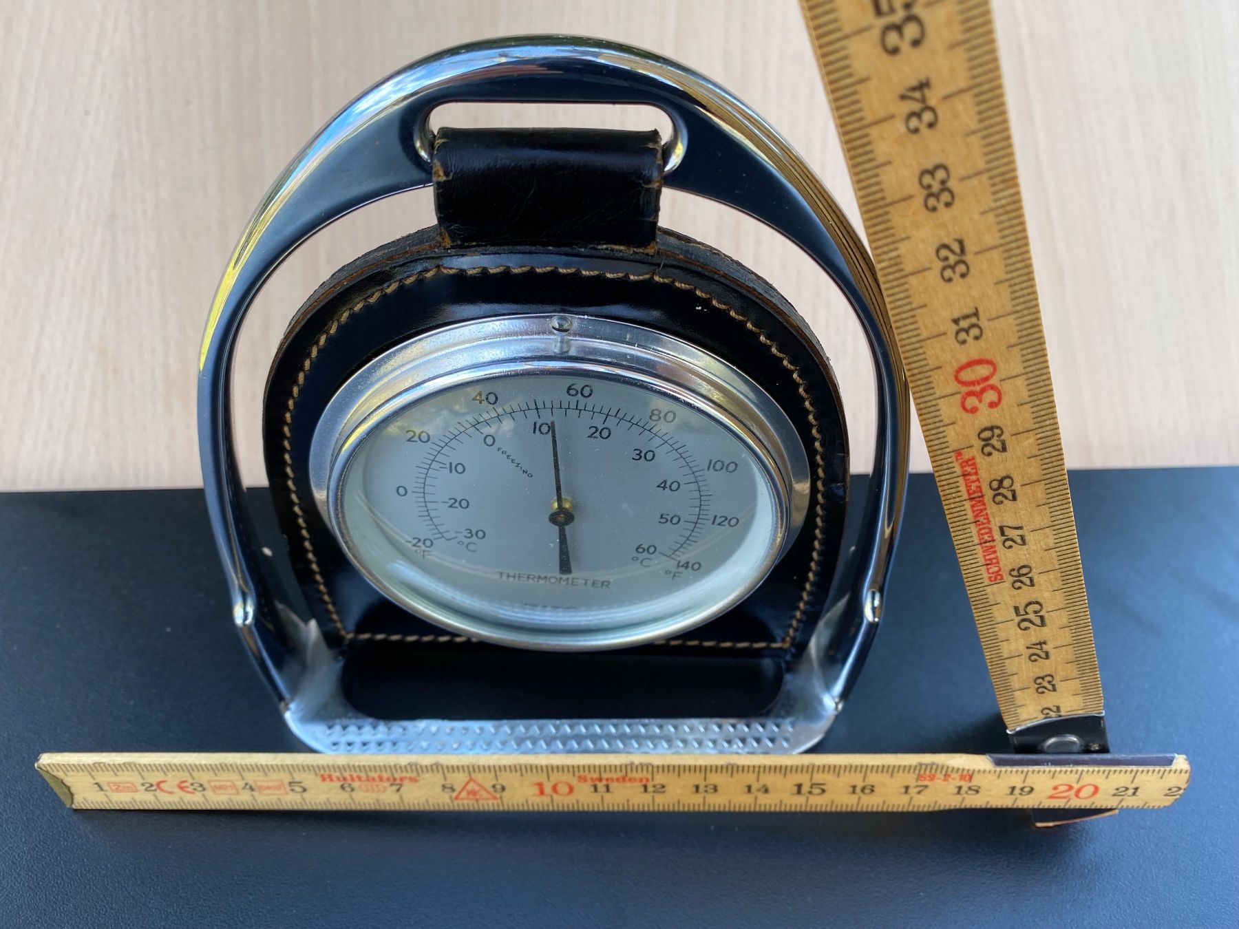 Carrozze: schöner Vintage Regwell Control Thermometer – Usato da Feldbach venduto da Fea1 9