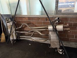 Defender V8 525 PS Auspuffanlage Original