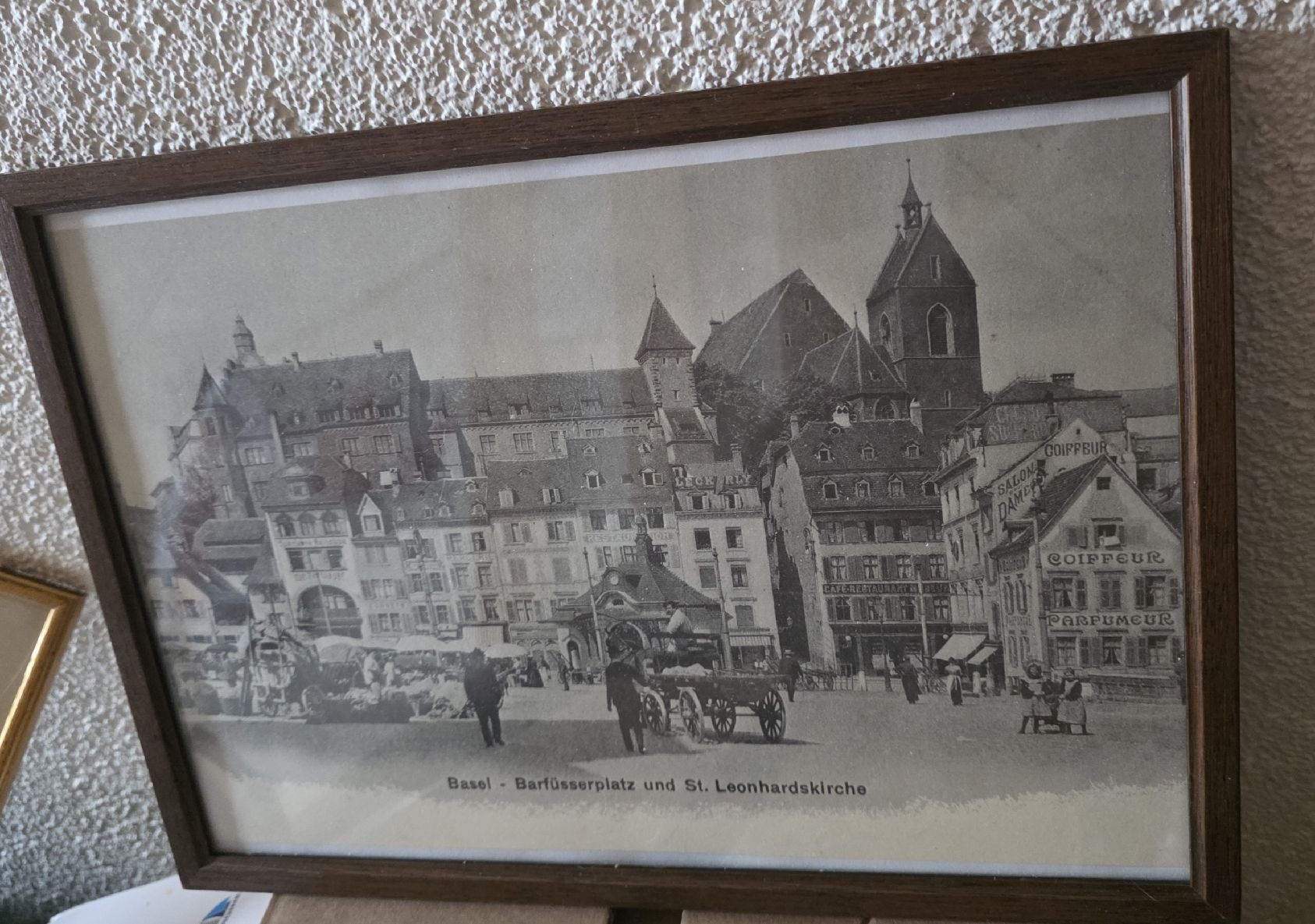 Poster & Bilder: kunstdruck Barfüsserplatz und St.Leonhardskirche  – Neu (gemäss Beschreibung) aus Rickenbach BL von nicole611
