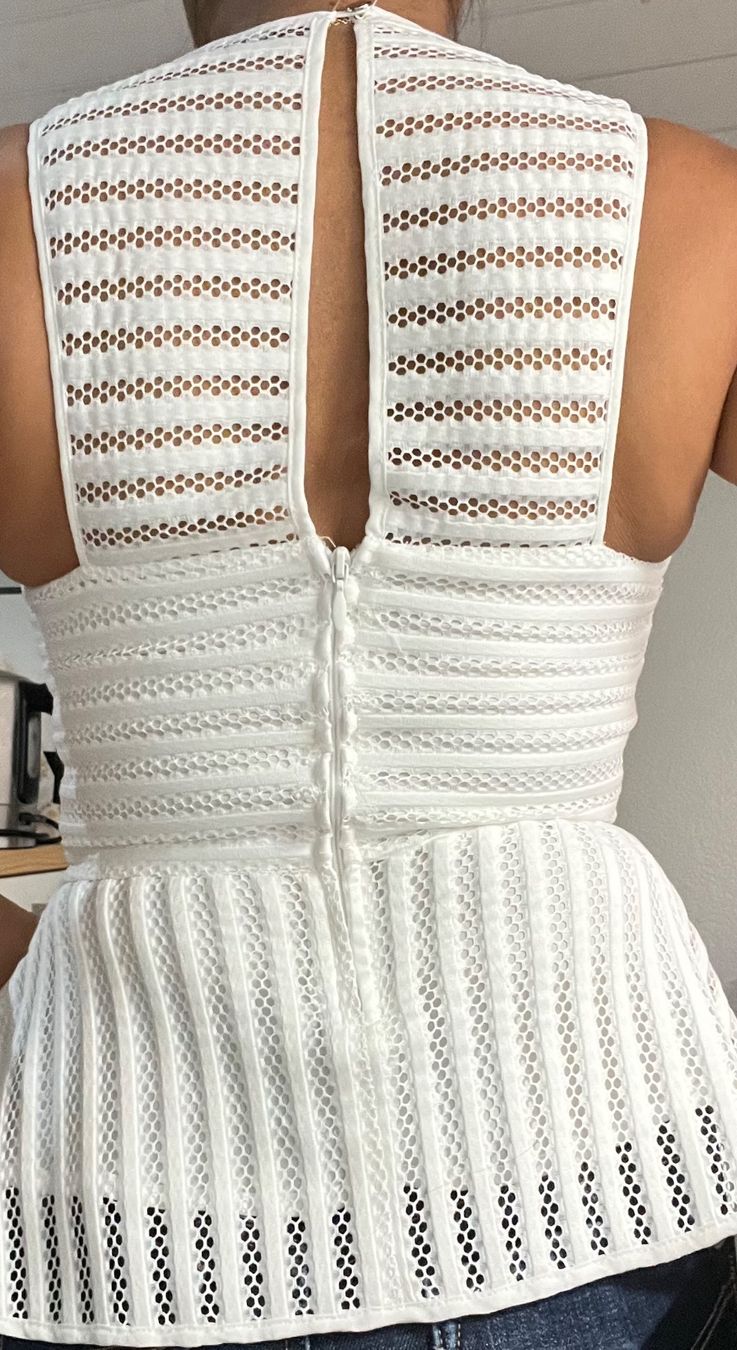 H&M Tops: Top weiss HYM Neckholder 32 – Gebraucht aus Luzern von Cilzel 3