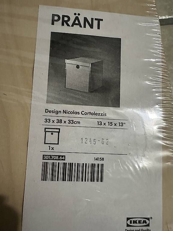 Casse di trasporto: Holzbox Pränt Ikea – Nuovo e nell'imballaggio originale da Muttenz venduto da anna123 1
