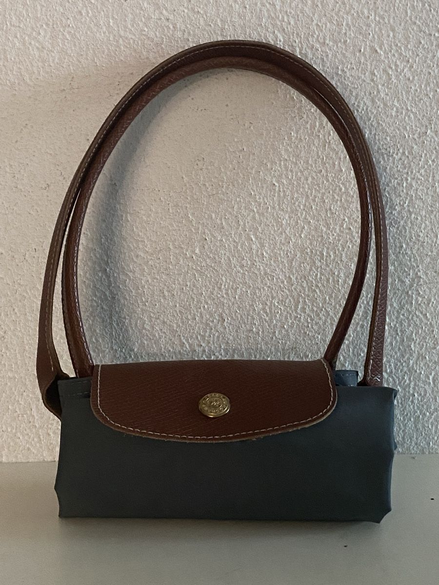 Longchamp Borse da donna: Longchamp le pliage grau – Usato da Biel-Benken BL venduto da PANORMUS 1