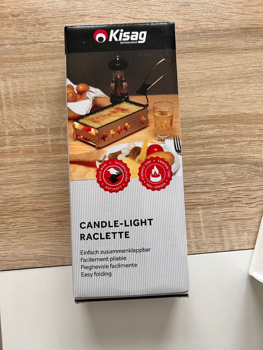 Kisag Küchengeräte: Kisag Candle-Light Raclette – Neu (gemäss Beschreibung) aus Horgen von Sunshine_12399