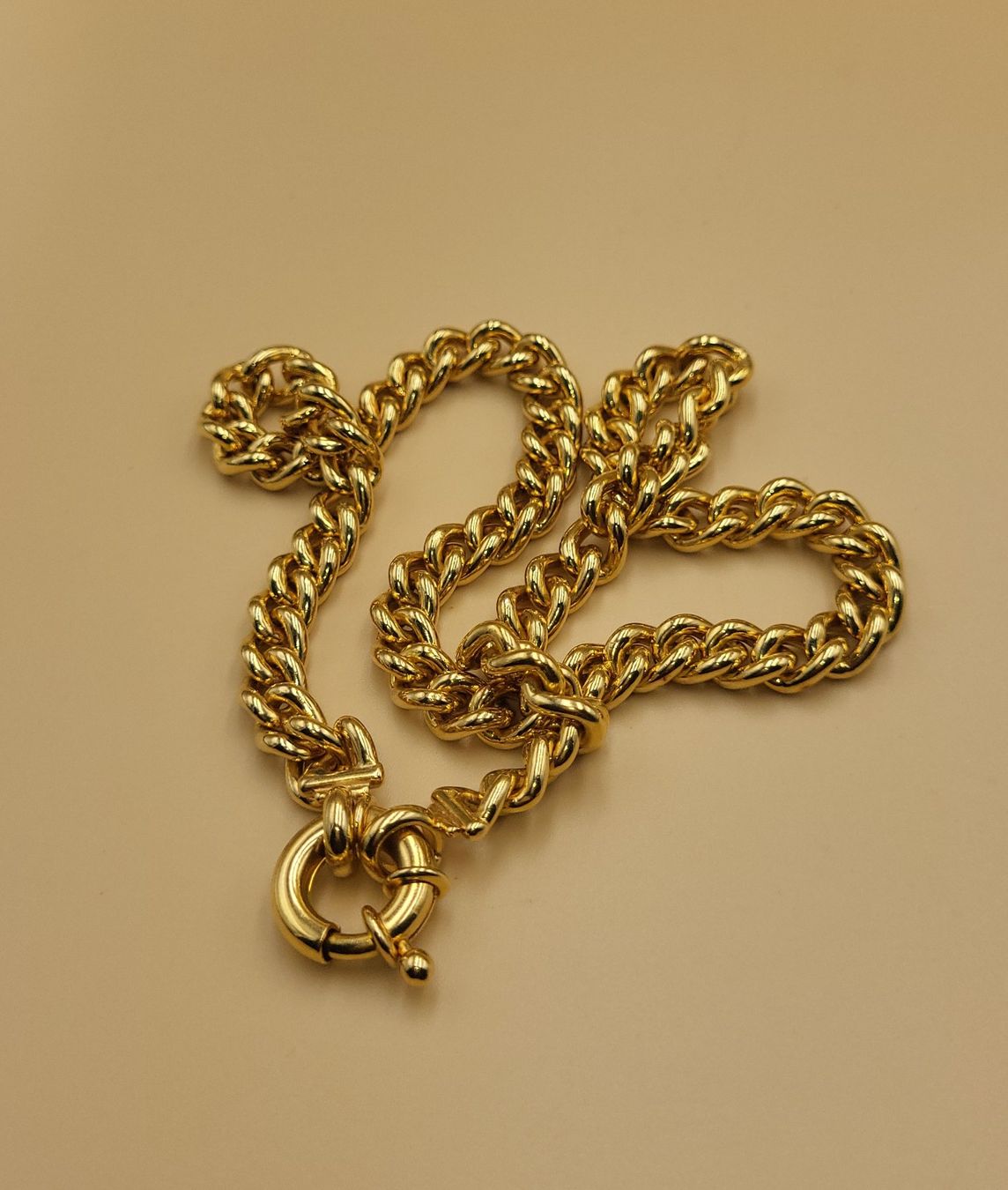 Catenine: Elegantes Goldige Massiv Kette – Usato da Wald ZH venduto da SwissPawnshop 4