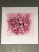 ROSEN Rosa rosso I, Aquarell, 38x31, 1994, Passepartout