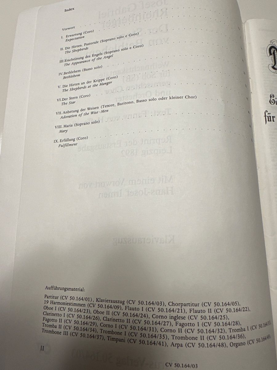 Libri: Der Stern von Bethlehem, Klavierauszug – Usato da Wald ZH venduto da Martin79 2