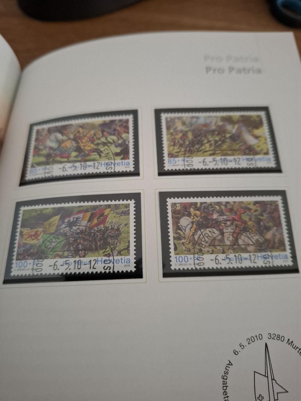 Tutti i francobolli: Jahrbuch 2010 Schweizer Briefmarken – Nuovo (secondo la descrizione) da Glarus venduto da Strubeli0 3