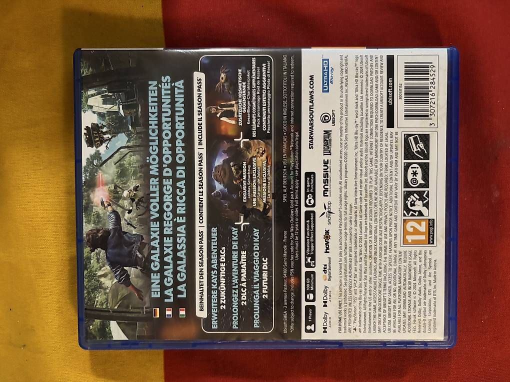 Jeux: Star Wars Outlaws PS5 – Neuf avec emballage d'origine à Blumenstein par pzb_pc57 1