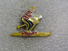 Ansteckpin 192: Skifahrer