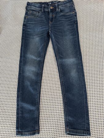 Jeans C&A blau Skinny Grösse 128 