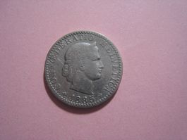 20 Rappen 1885  ss   ( 12)
