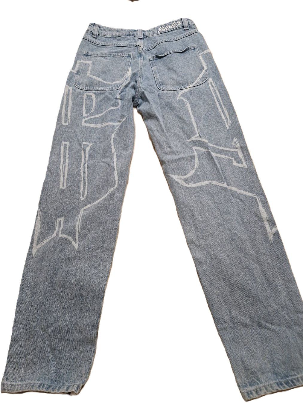 Jeans: Stylische jeans mit Printmuster, Gr. 29 – Gebraucht aus Glattbrugg von mas_75t2 1
