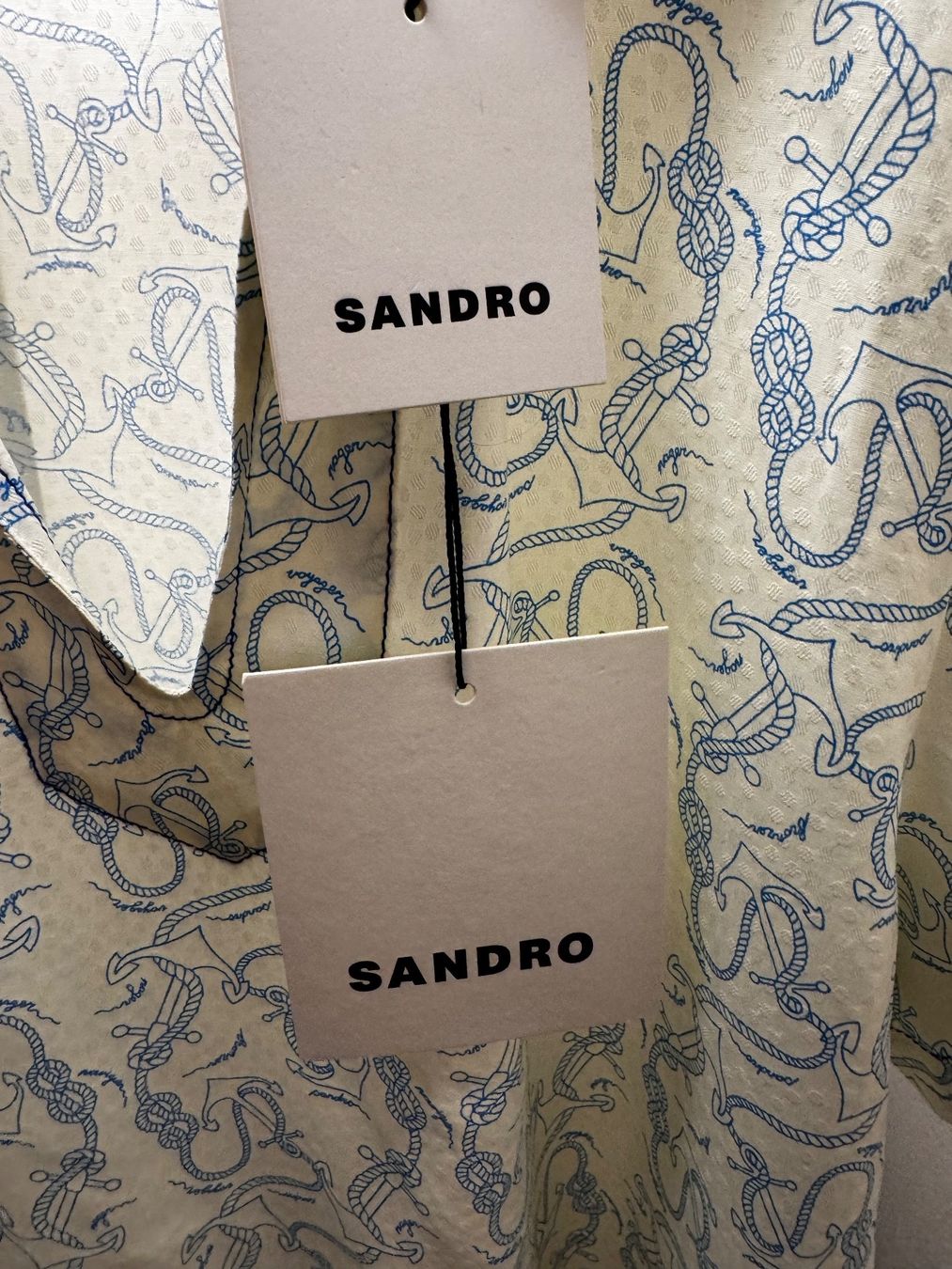 Sandro Blusen: SANDRO wunderschöne Bluse S-M stylisch & zeitlos maritim – Neu und originalverpackt aus Faulensee von Liebes_Kind_2019 2