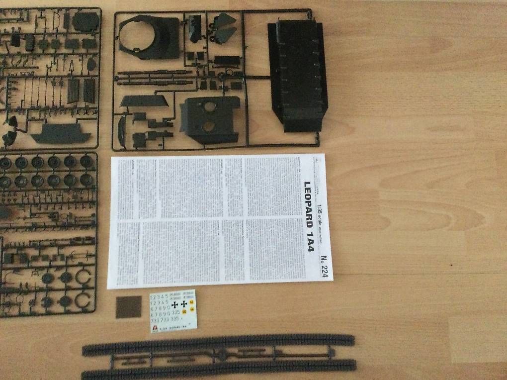 Italeri Kit di modellismo & Modellini statici: Italeri Leopard 1A4 – Nuovo (secondo la descrizione) da Rüfenach AG venduto da Hel_rrz6 3
