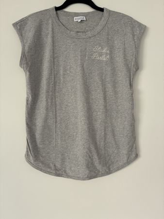 T-shirt sans manches gris Claudie Pierlot