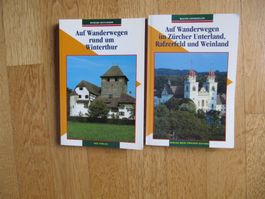 2 Wanderführer Schweiz: RegionWinterthur + Zürcher Unterland