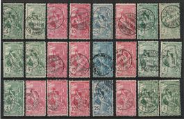 gutes Lot UPU 1900. gestempelt