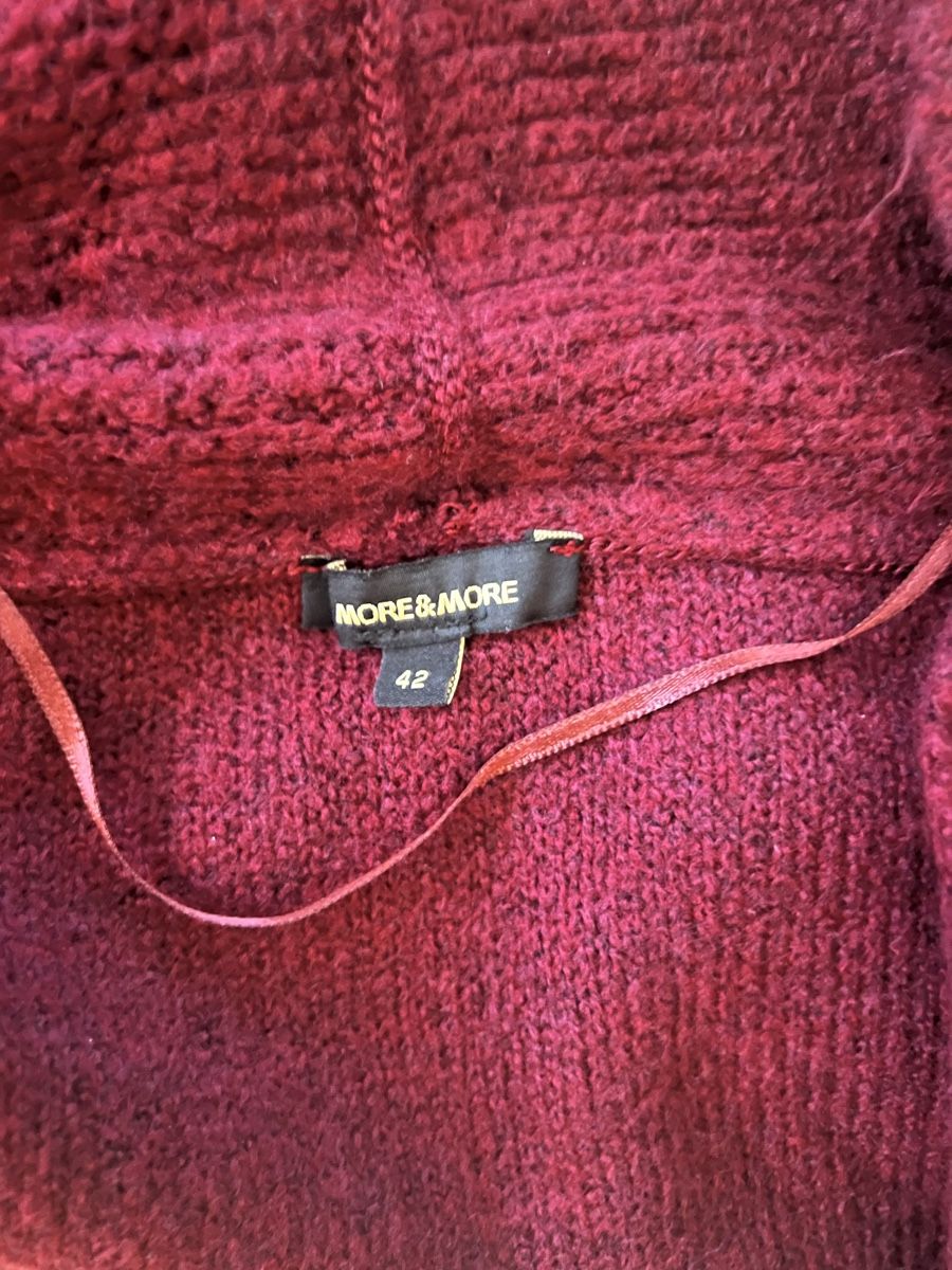 More & More Giacche: More & More Strickjacke, Grösse 42, Weinrot! – Usato da Zürich venduto da Marianne72 5