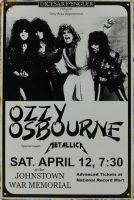 Rusty Blechschild-OZZY OSBOURNE&METALLIC